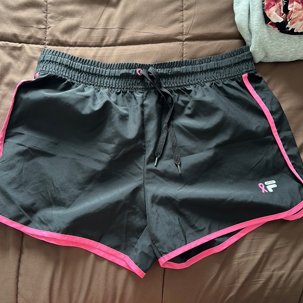 fila shorts, size medium